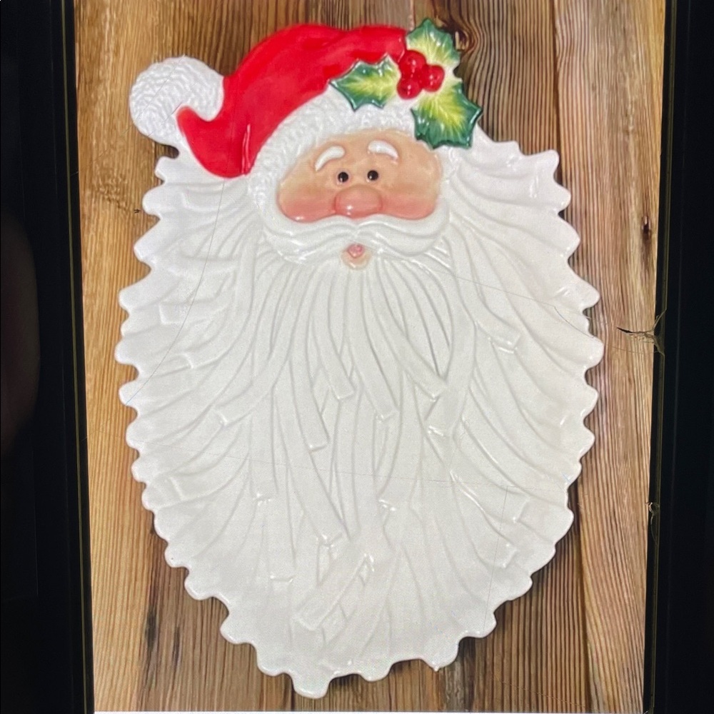 Fitz and Floyd Kringle Serving Tray